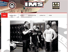 Tablet Screenshot of imsacademy.com